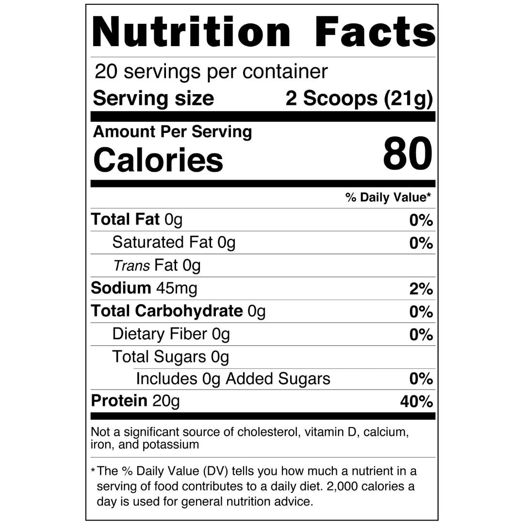 Grass-Fed Collagen Protein Powder – Unflavored | Joint & Skin Support
