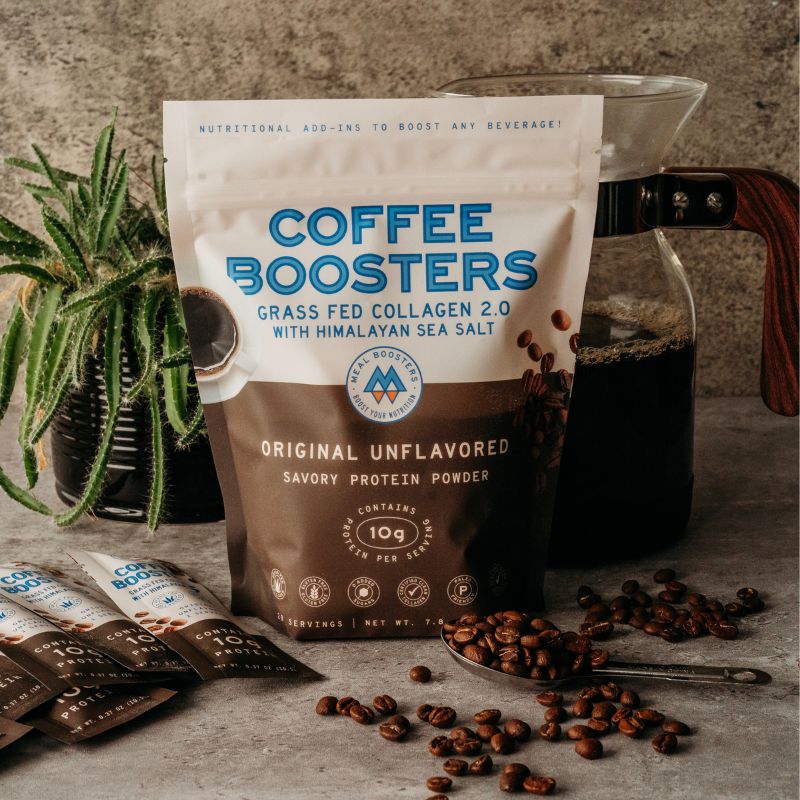 Coffee Boosters Collagen + Electrolytes | Unflavored Daily Supplement