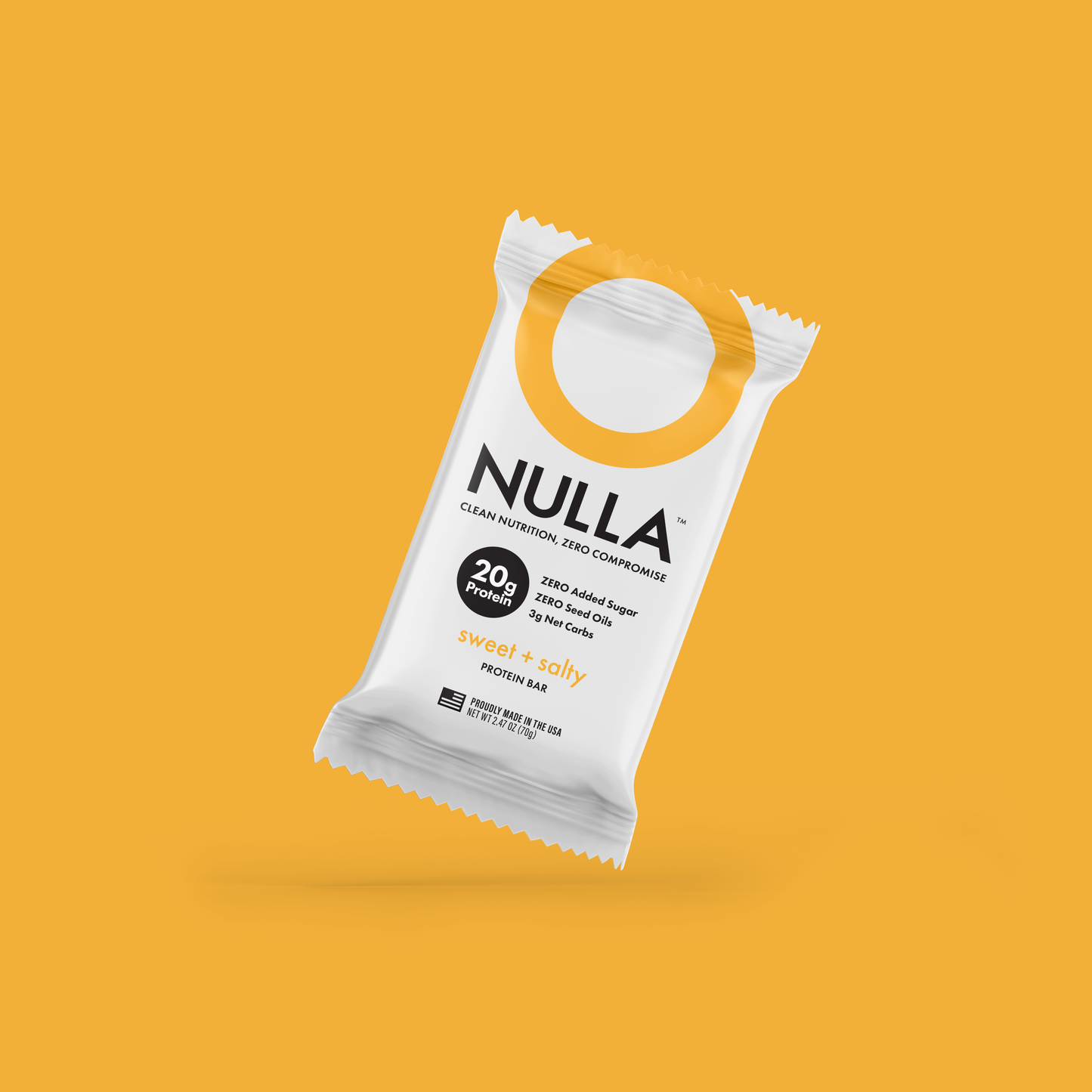 CleanForm Nulla Protein Bar – Box of 12 | Chocolate & Sweet & Salty