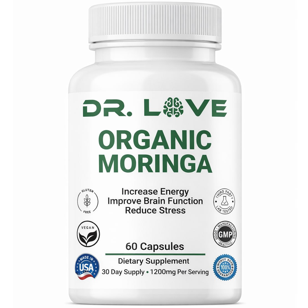 Dr Love's Moringa Supplement | Daily Greens & Wellness Support