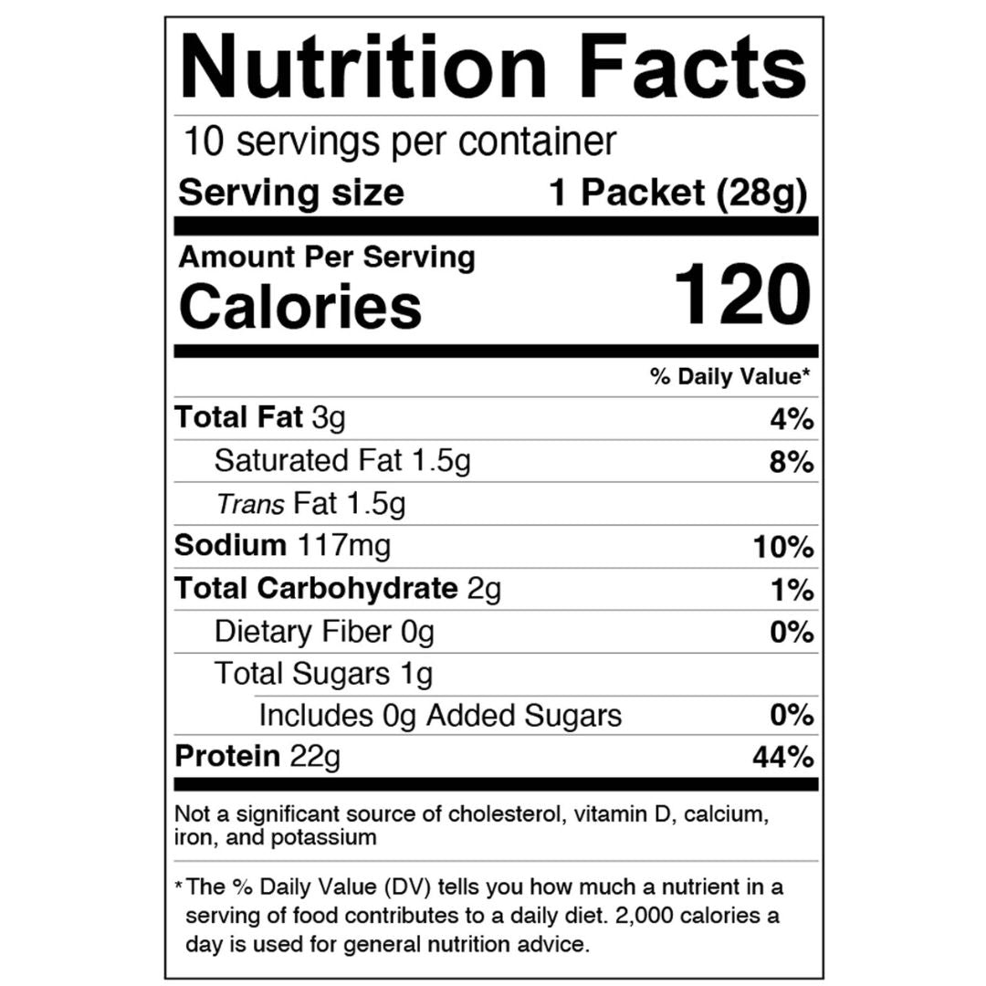 Muscle Boosters White Cheddar Whey Isolate – 10 Single-Serve Packs