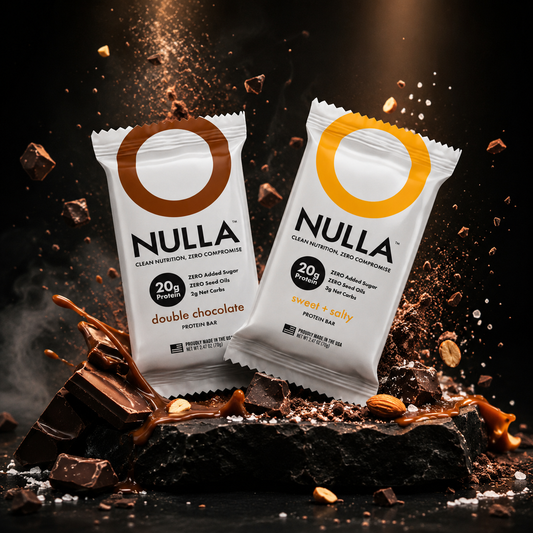 CleanForm Nulla Protein Bar – Box of 12 | Chocolate & Sweet & Salty