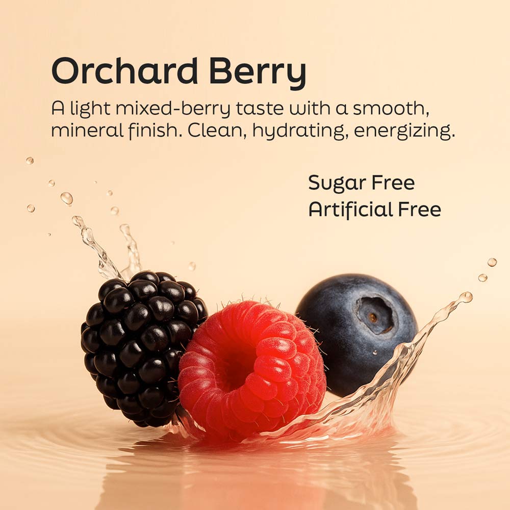 Men's Daily Nutrition Electrolyte Supplement | Orchard-Berry & Strawberry