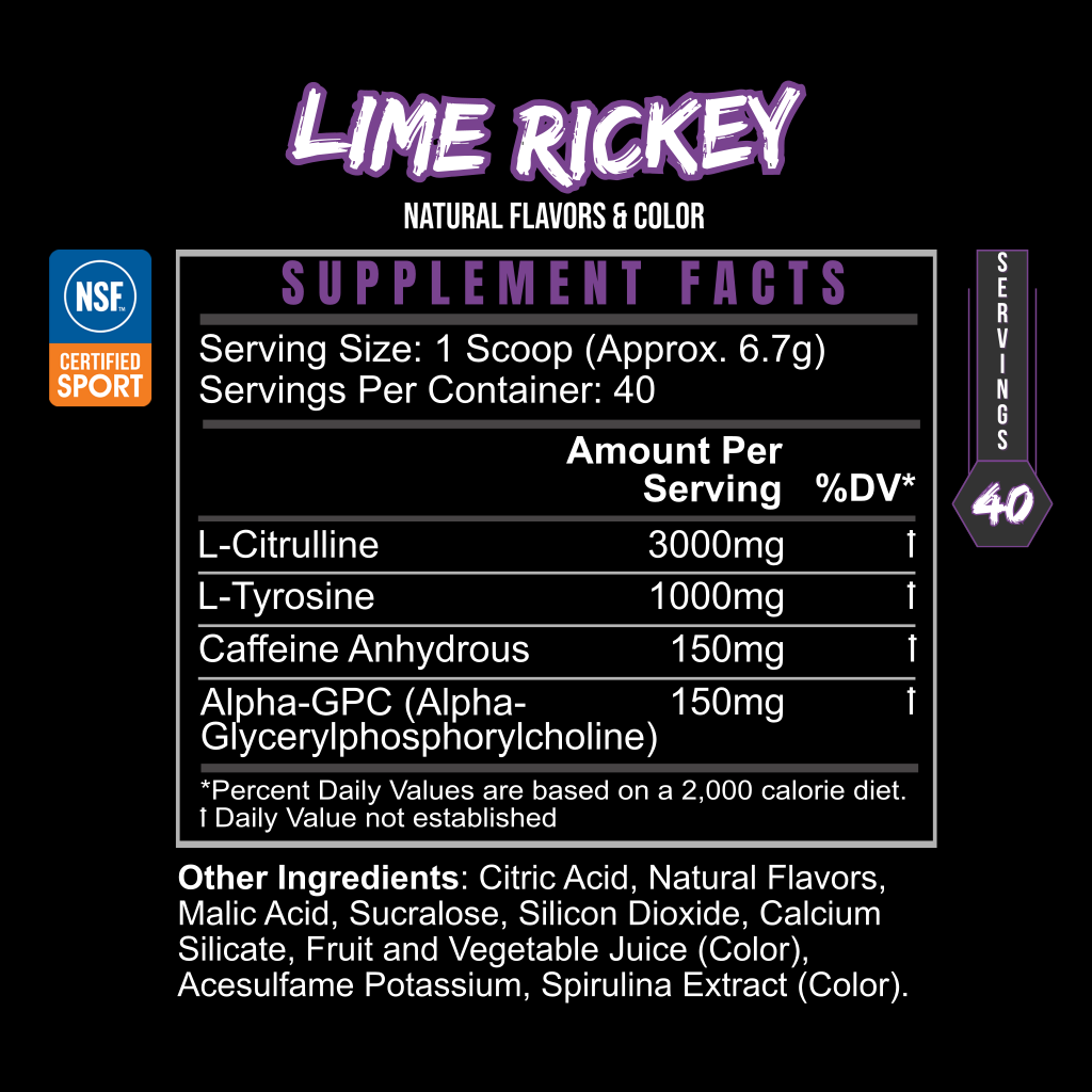 Pre Game Pre-Workout | Sour Apple, Lime Rickey & Strawberry Kiwi