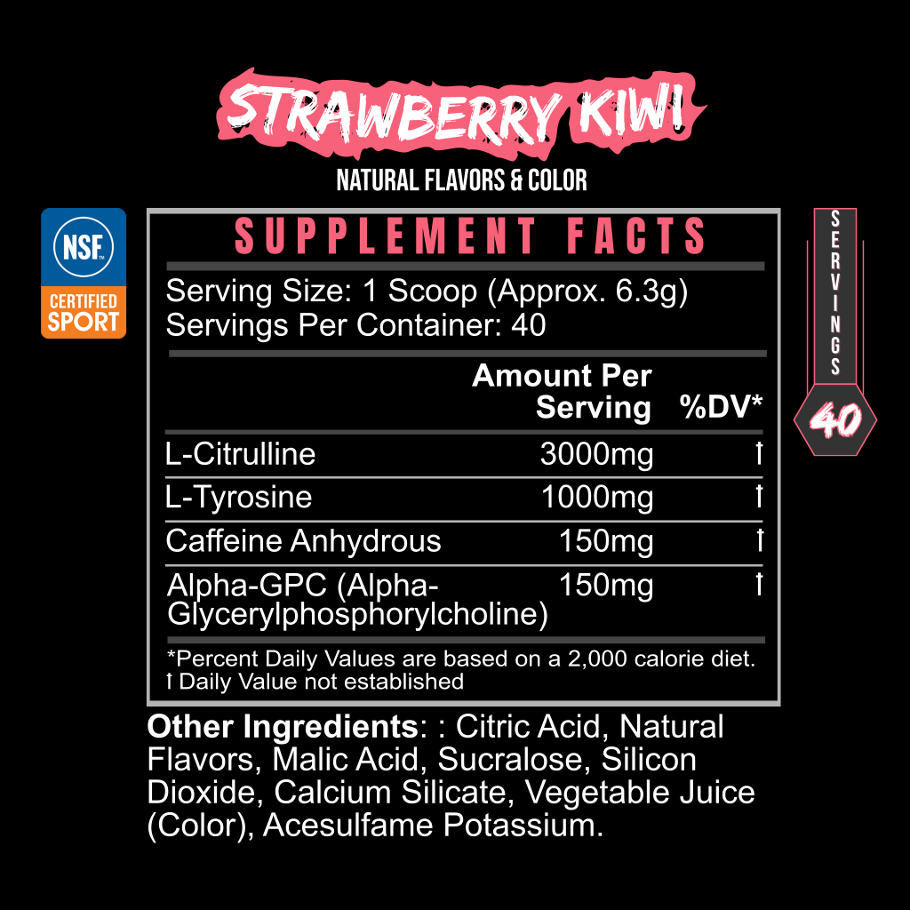 Pre Game Pre-Workout | Sour Apple, Lime Rickey & Strawberry Kiwi