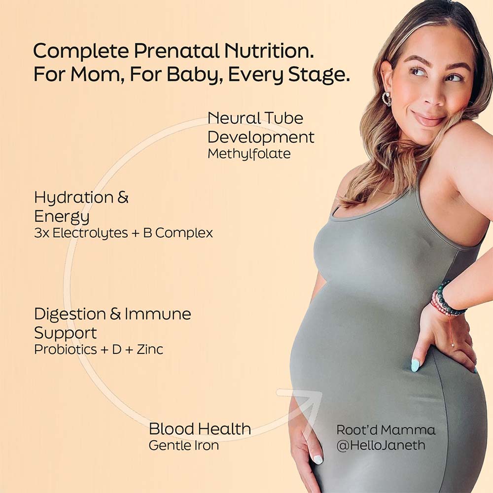 Prenatal Nutrition + Electrolytes | Lemon-Berry & Strawberry