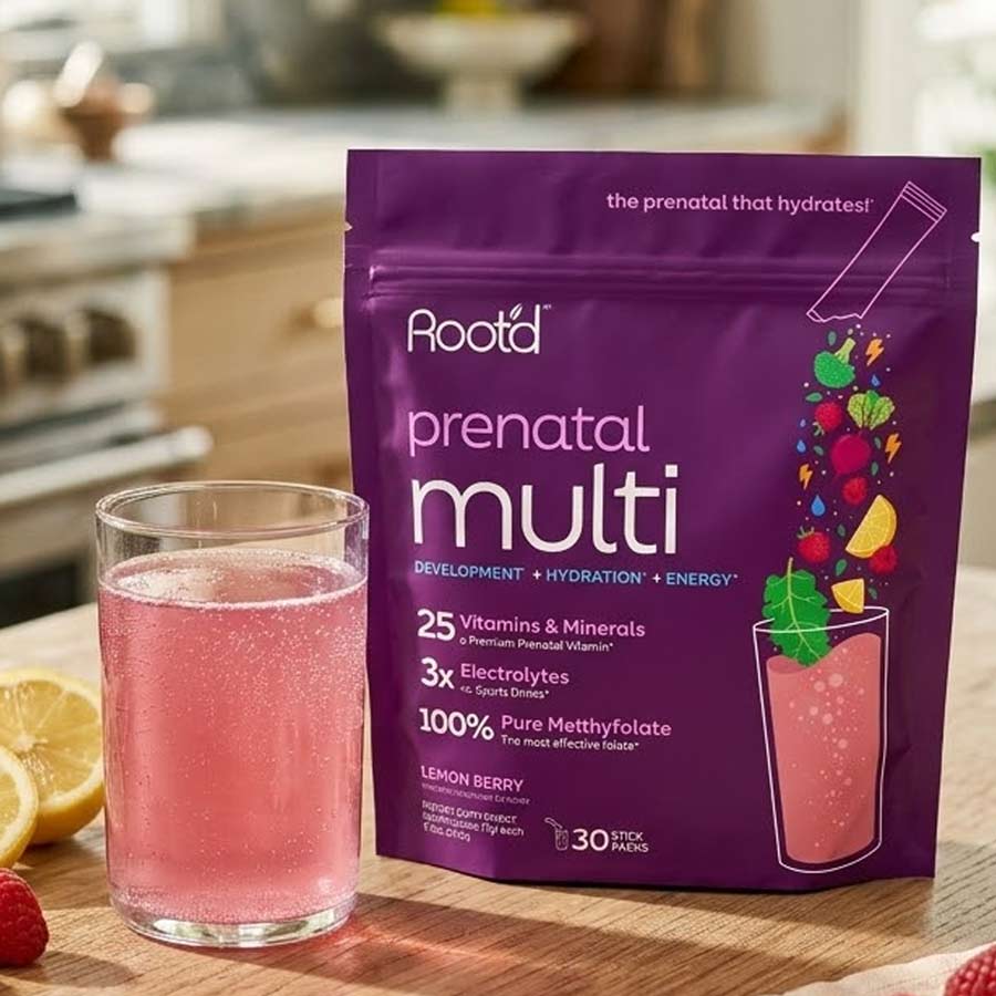 Prenatal Nutrition + Electrolytes | Lemon-Berry & Strawberry