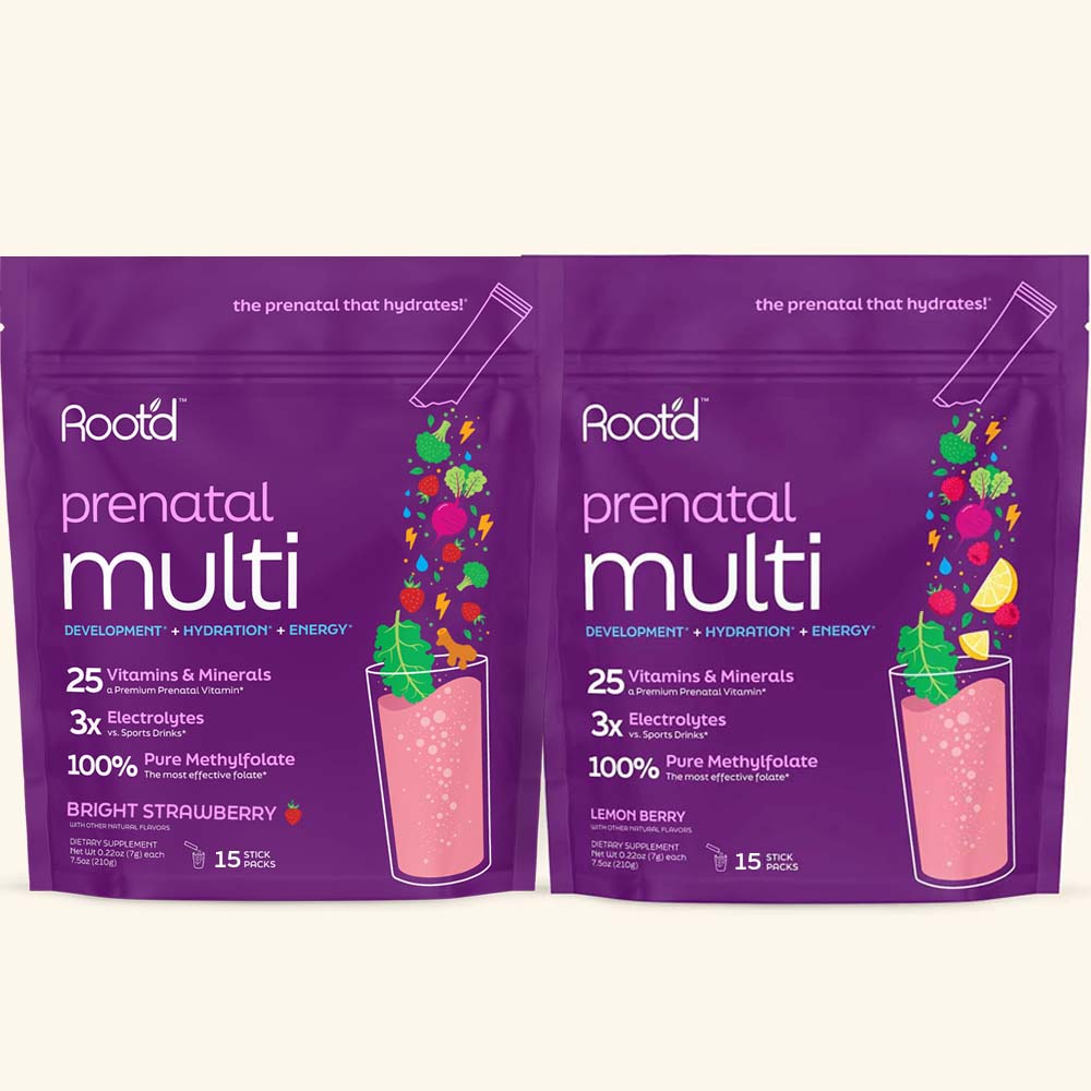 Prenatal Nutrition + Electrolytes | Lemon-Berry & Strawberry