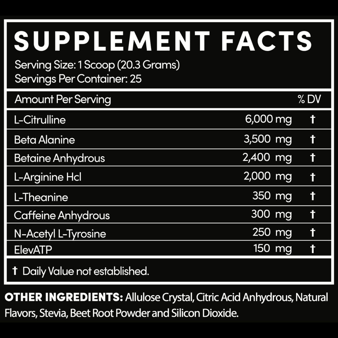Watermelon Pre-Workout Supplement | Smooth Energy, No Crash