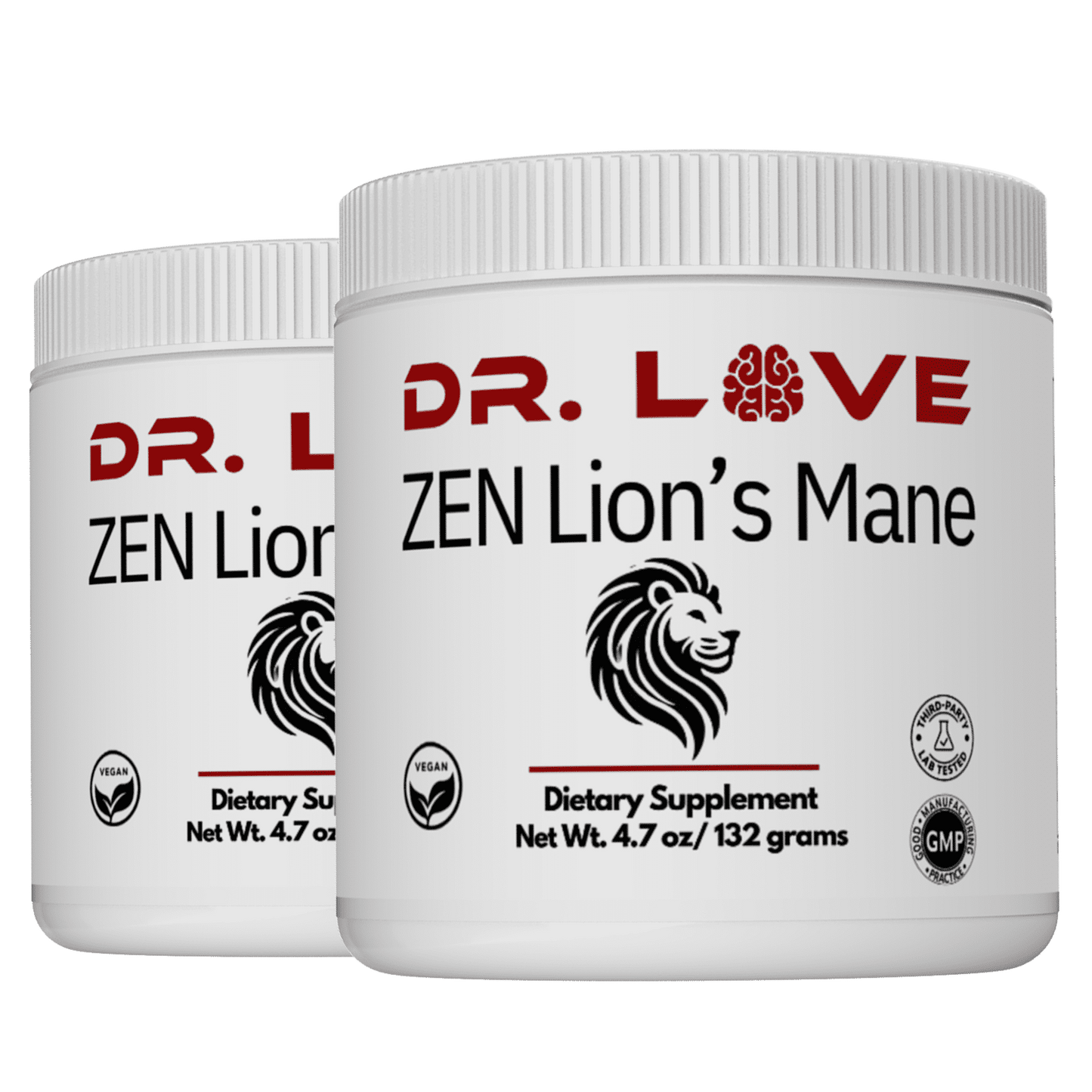 Zen Lion's Mane Mushroom Supplement – 60-Day Supply | Focus & Clarity