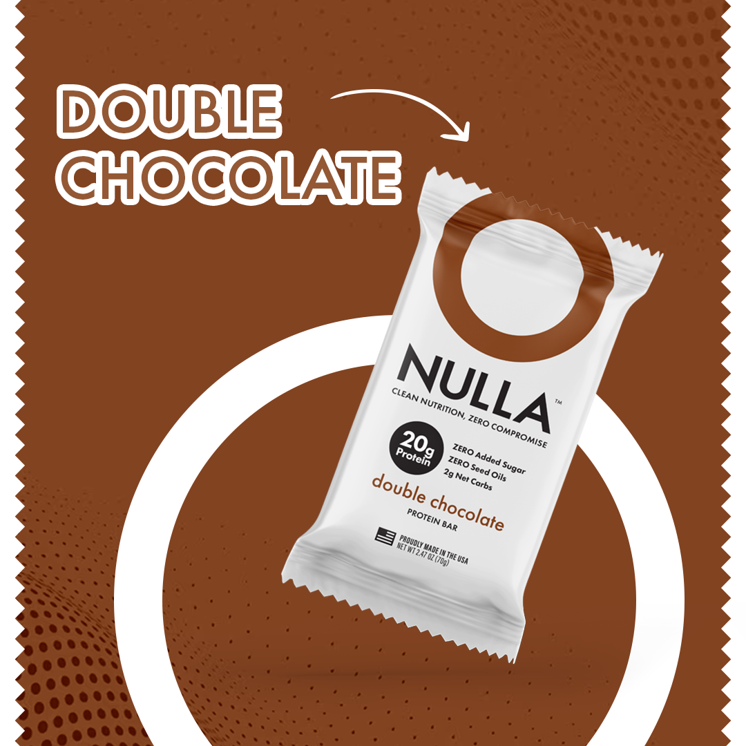 CleanForm Nulla Protein Bar – Box of 12 | Chocolate & Sweet & Salty