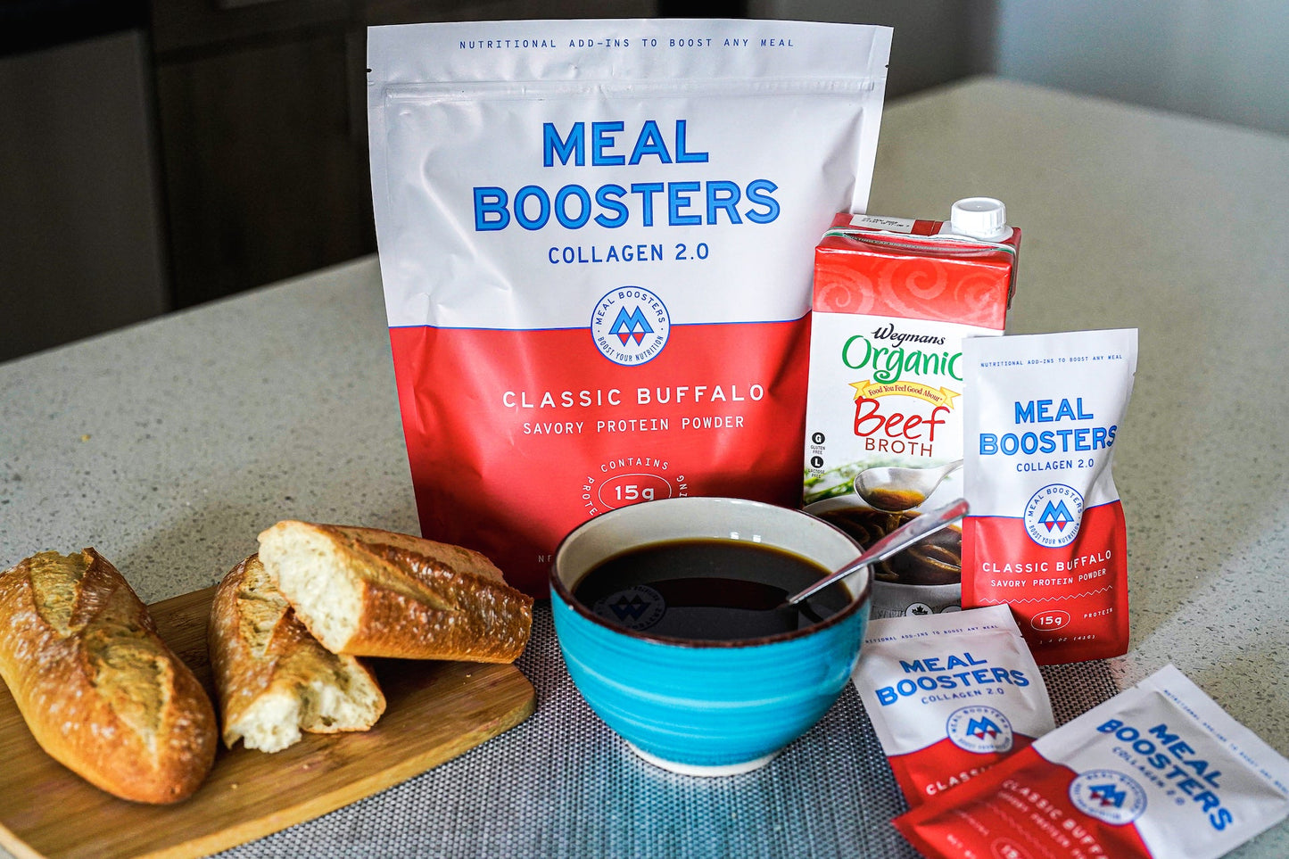 Classic Buffalo Collagen+ Protein Blend | Savory Protein Powder