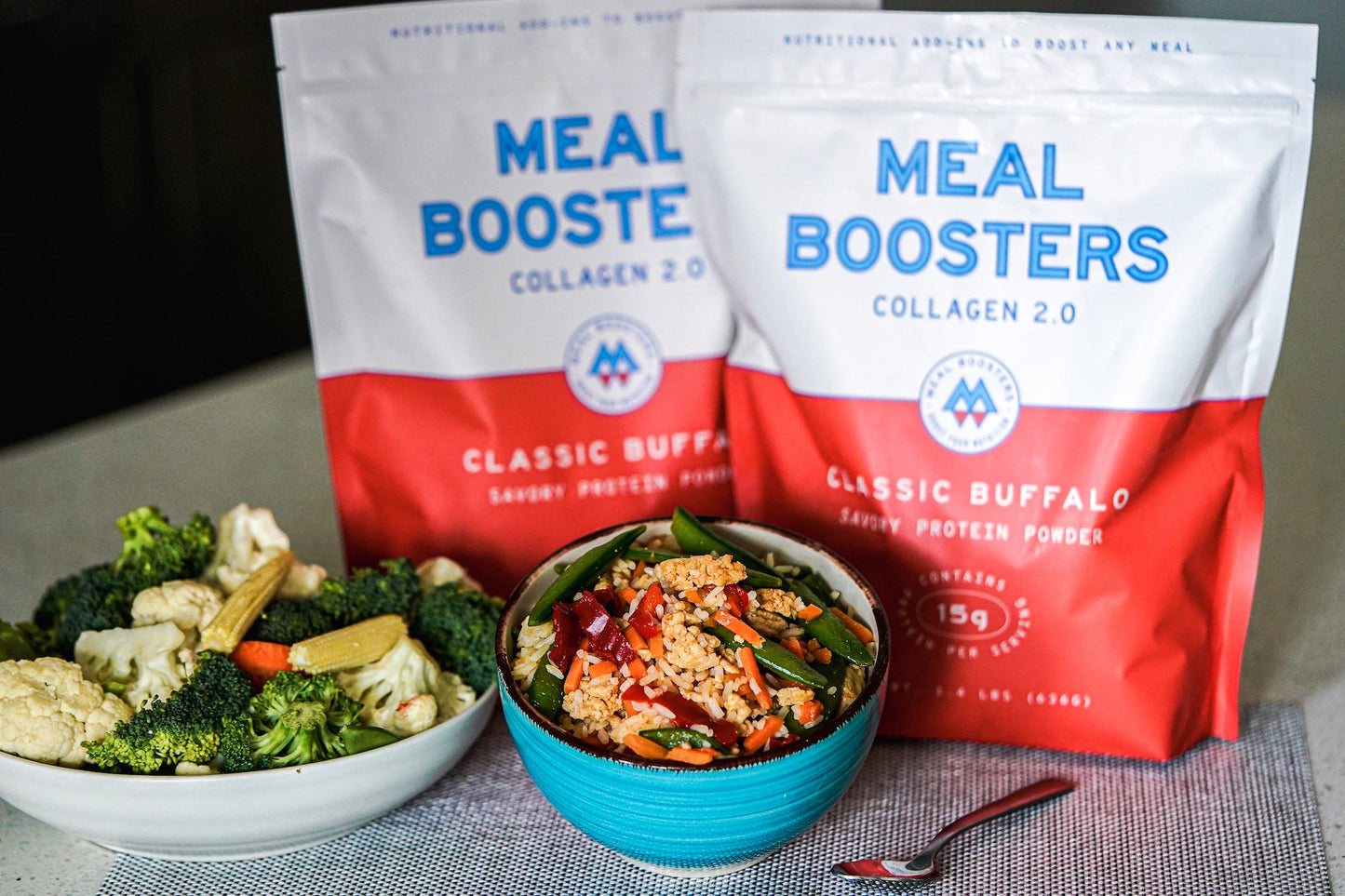 Classic Buffalo Collagen+ Protein Blend | Savory Protein Powder