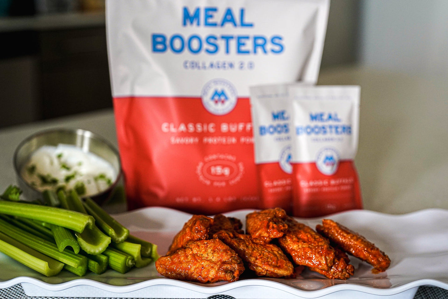 Classic Buffalo Collagen+ Protein Blend | Savory Protein Powder
