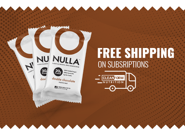 CleanForm Nulla Protein Bar – Box of 12 | Chocolate & Sweet & Salty