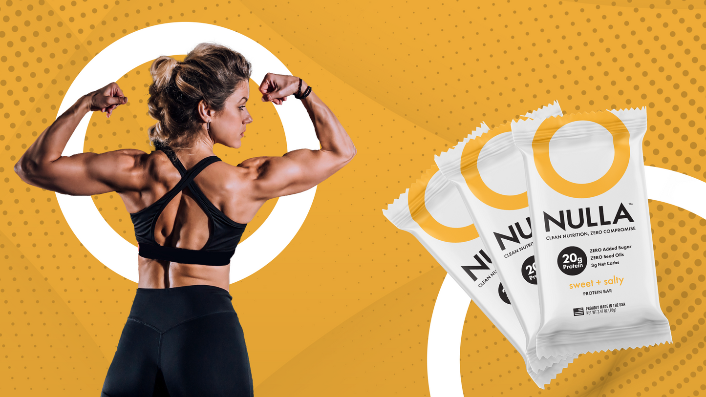 CleanForm Nulla Protein Bar – Box of 12 | Chocolate & Sweet & Salty